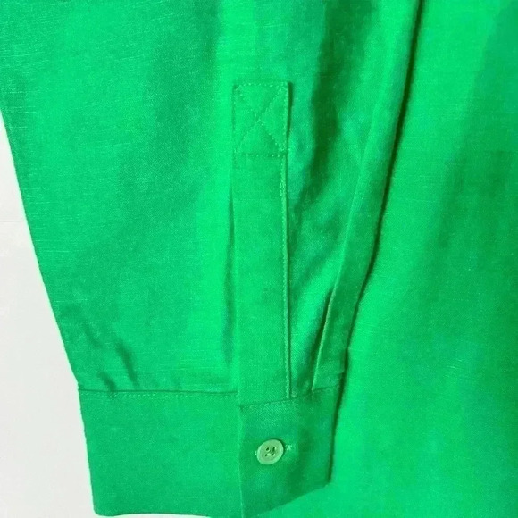 English Factory Oversize Linen Shirt - Picture 5 of 7